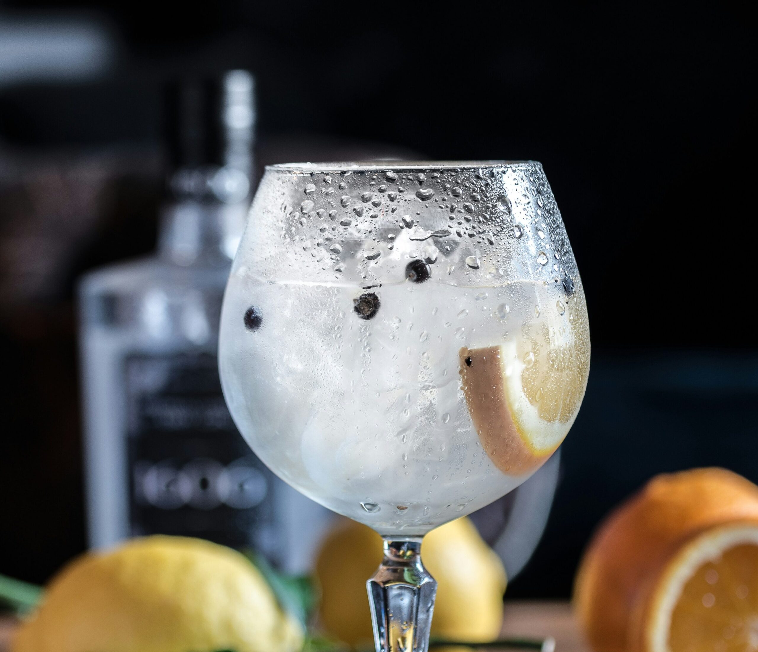 Verre de Gin Tonic à Paris