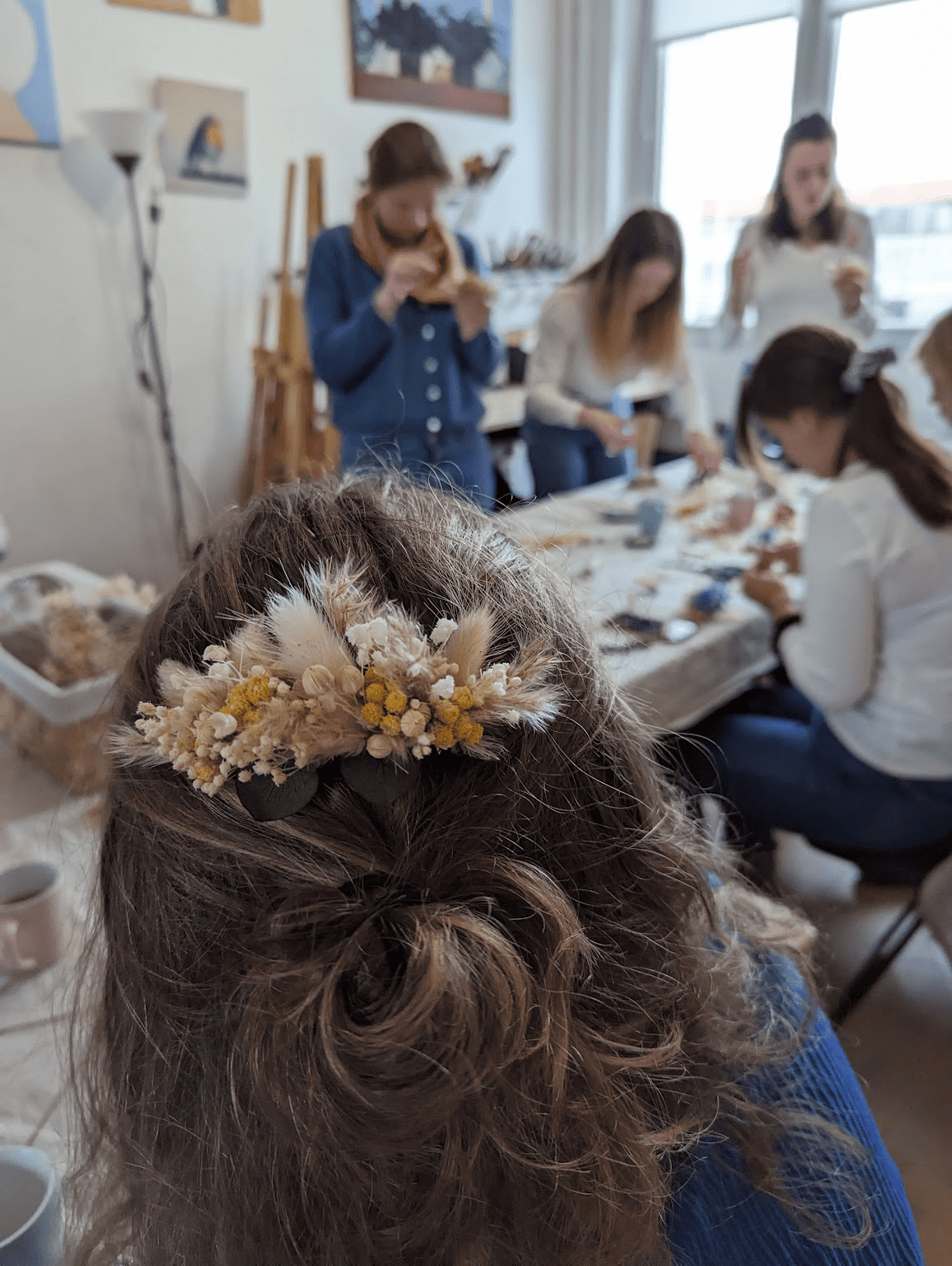 Atelier création de bijoux fleuris à La Rochelle