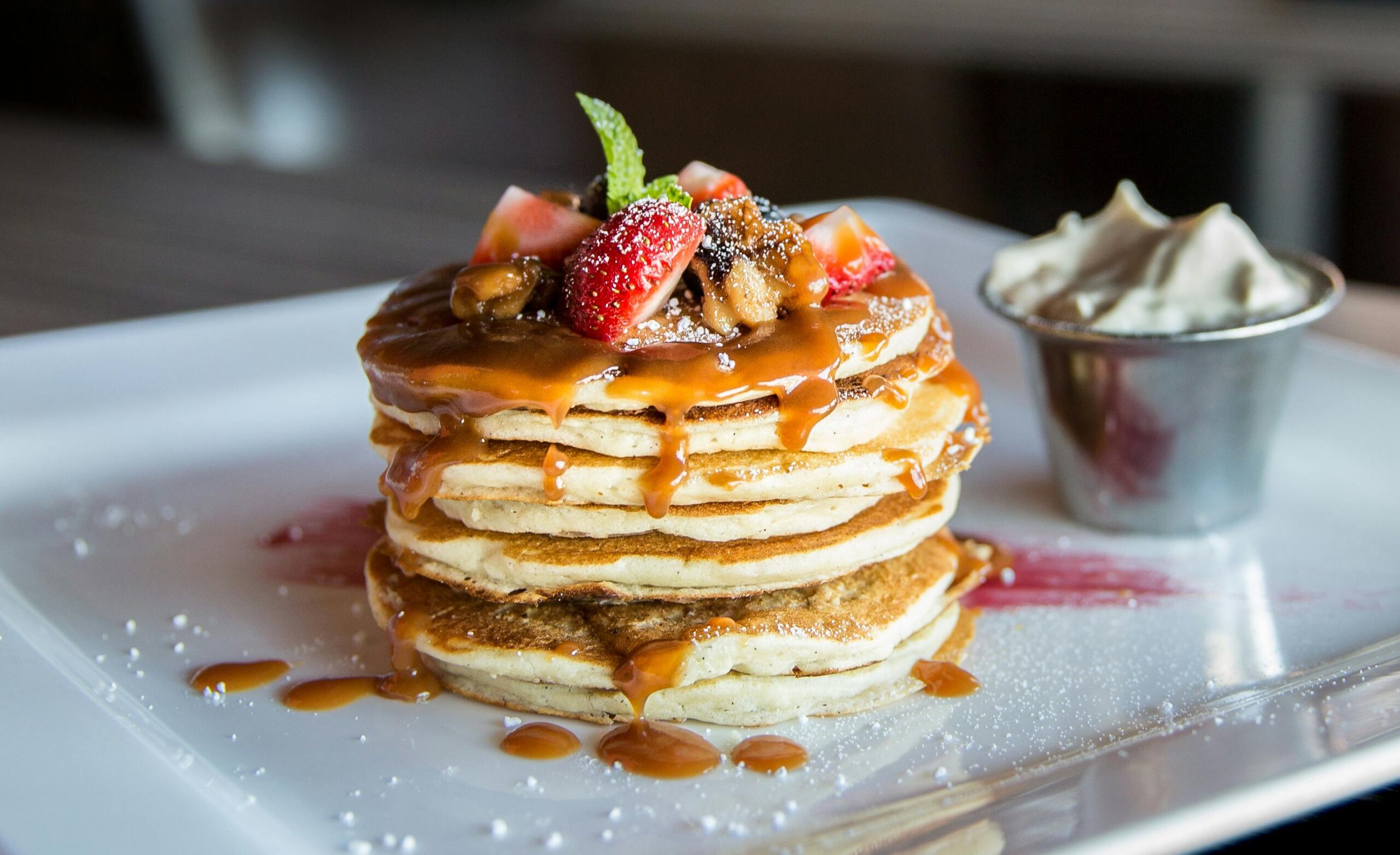 Montagne de pancakes à Paris