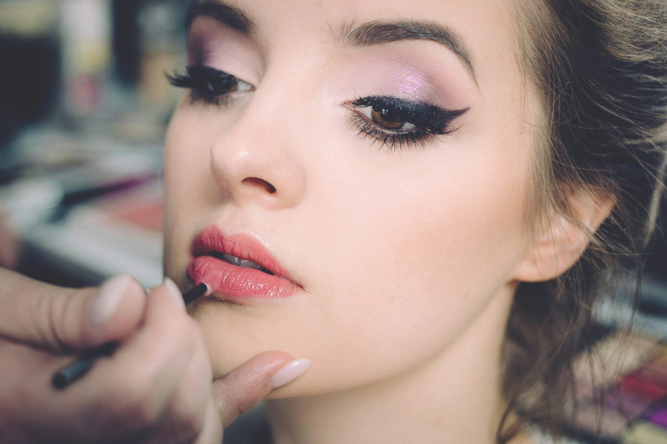 Séance maquillage à Biarritz