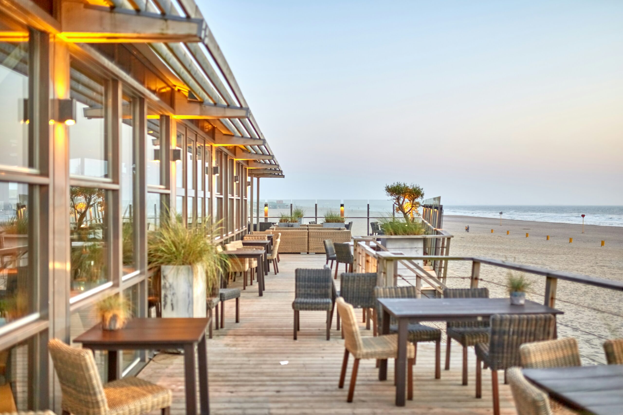 Restaurant de plage à La Baule