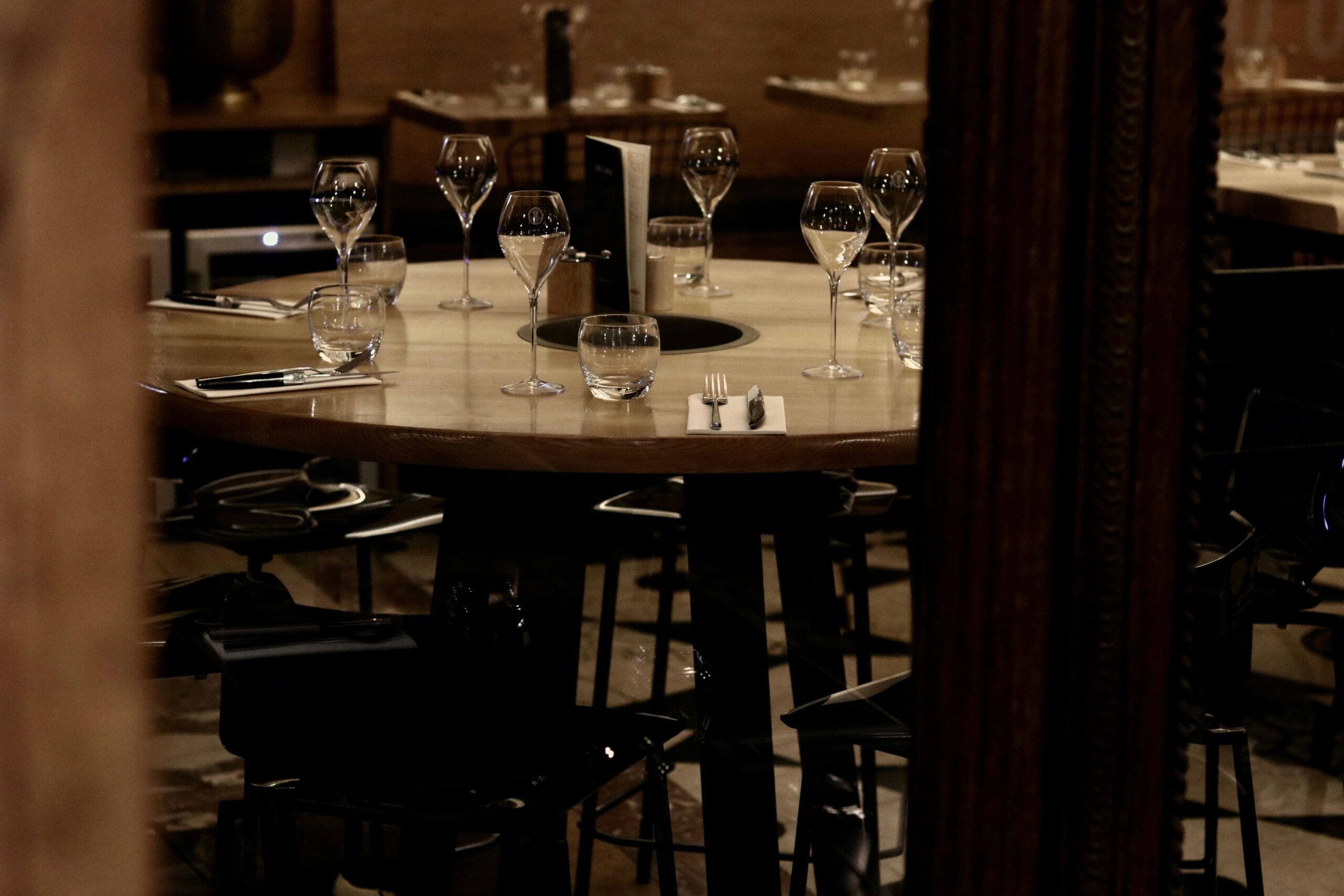 table de restaurant à Nice