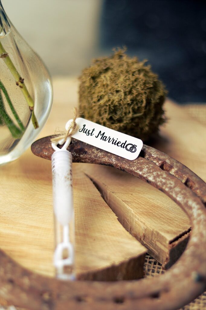 Just married