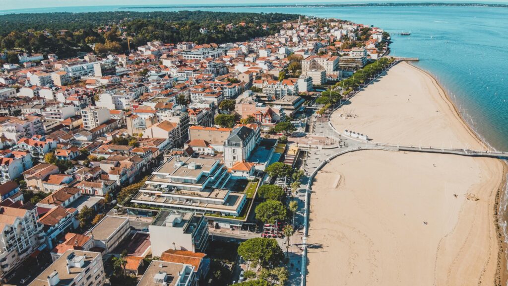 Activité Koh Bride EVJF à Arcachon avec épreuves ludiques en plein air