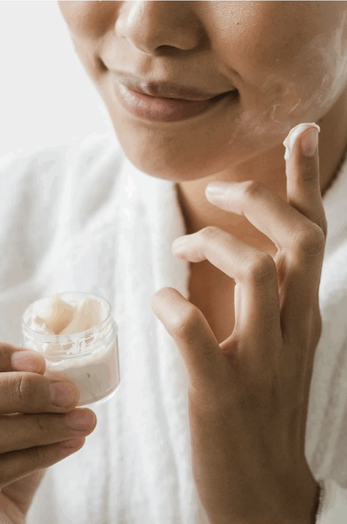 Les participantes fabriquent leurs soins naturels.