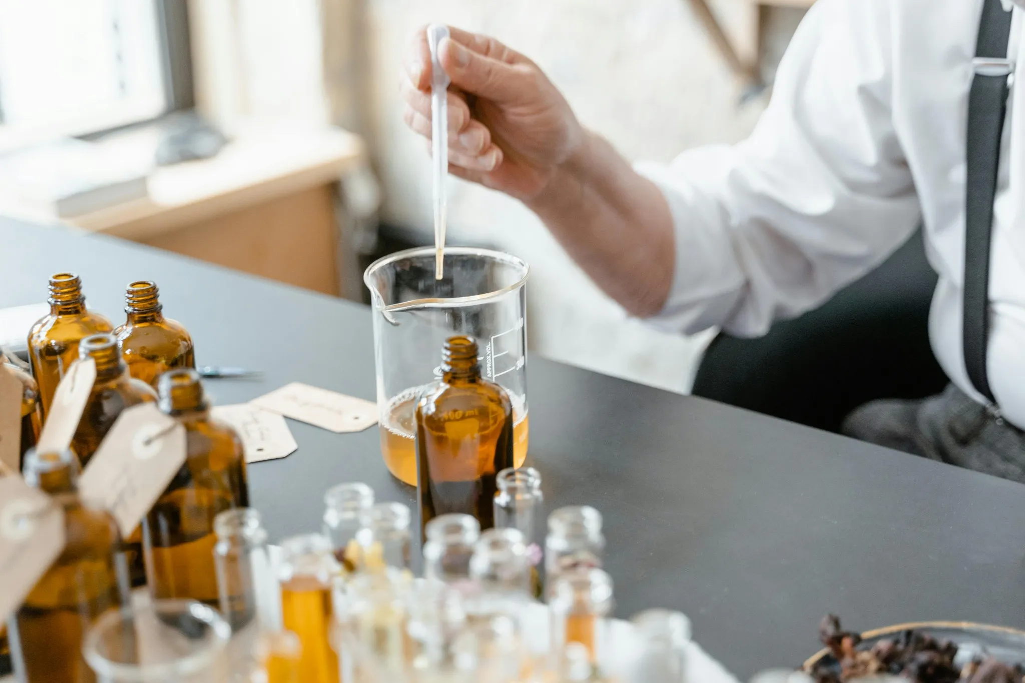 Atelier de création cosmétique au Touquet avec ingrédients naturels