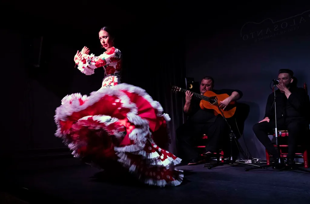 spectacle flamenco evjf barcelone